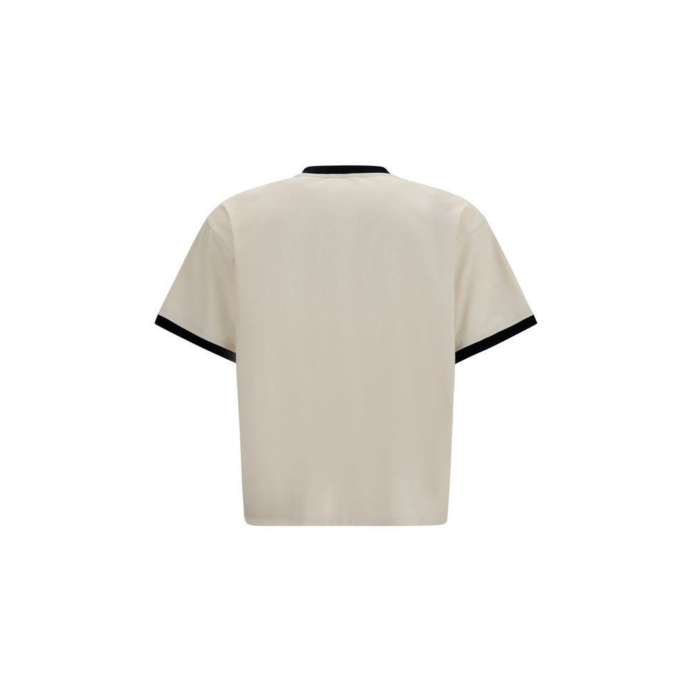 Versace Beiges Baumwoll-T-Shirt-2