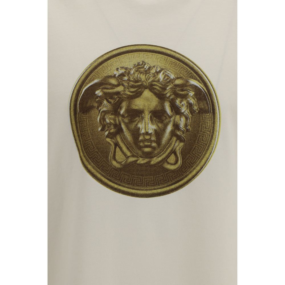 Versace Beiges Baumwoll-T-Shirt-3