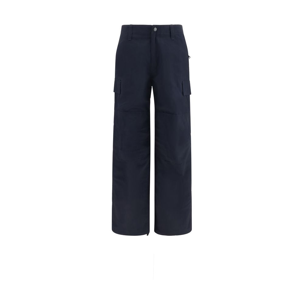 Burberry Blaue Cargohose aus Polyamid