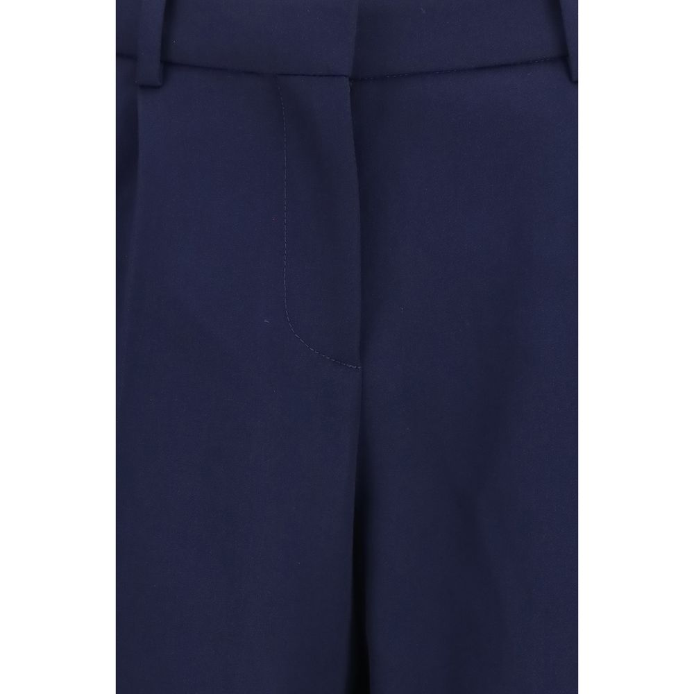 Balenciaga Blaue Wollhose Oves Aries-3