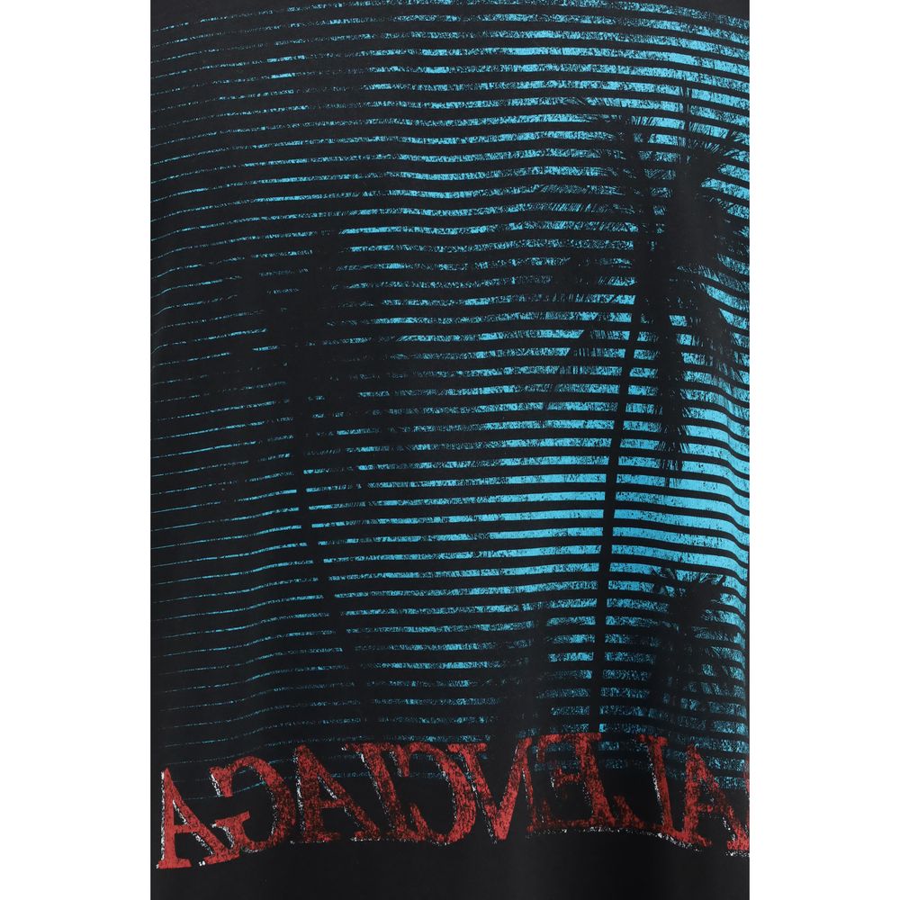 Balenciaga Schwarzes Baumwoll-T-Shirt-3