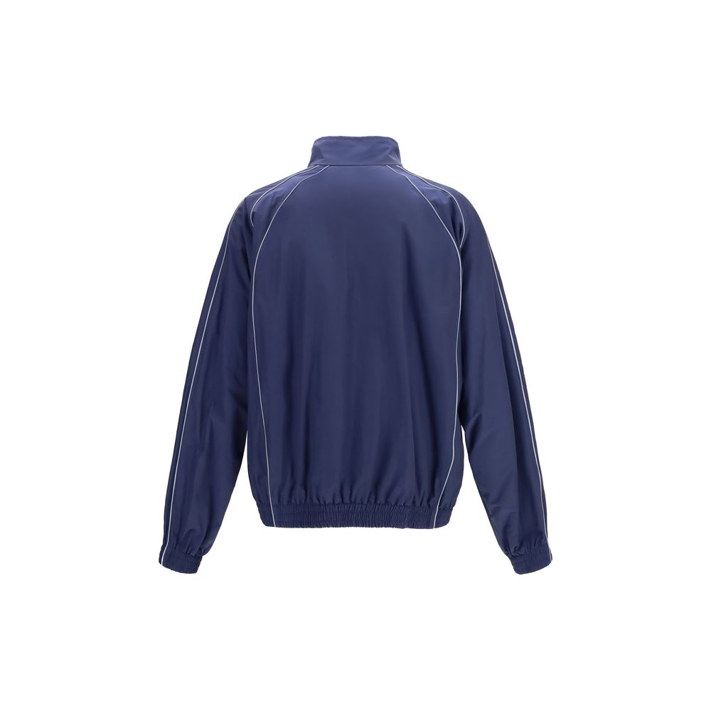 Balenciaga Blaue Baumwoll-Shell-Jacke-2