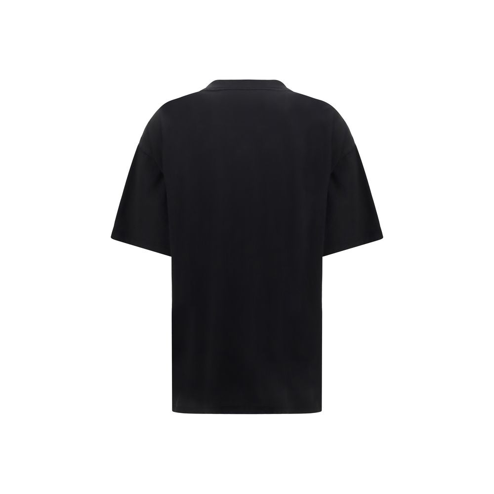 Balenciaga Schwarzes Baumwoll-T-Shirt-2
