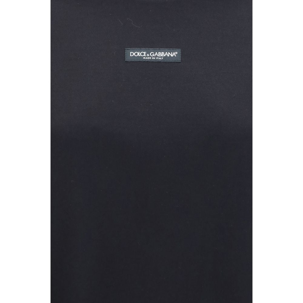Dolce & Gabbana Schwarzes Baumwoll-T-Shirt-3
