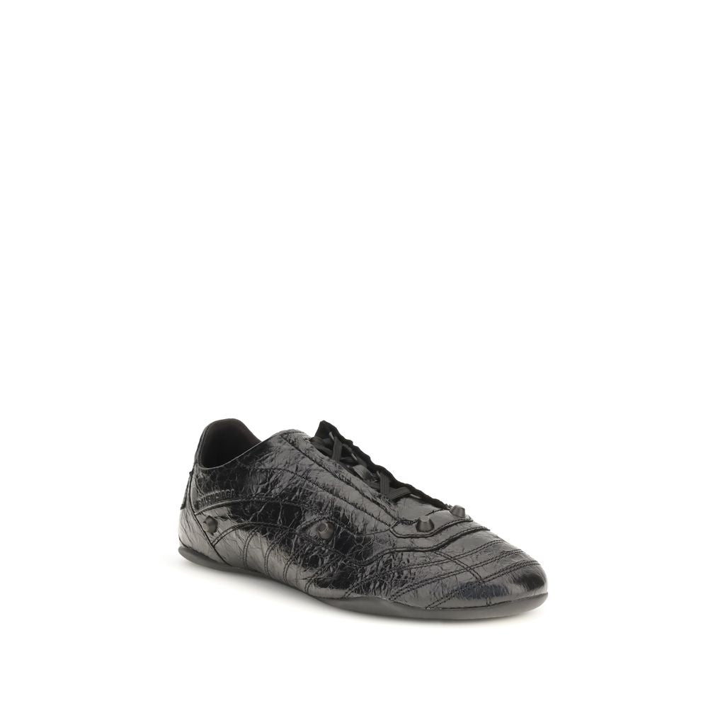 Balenciaga Schwarze Bos Taurus Kalbsleder Sneaker-2