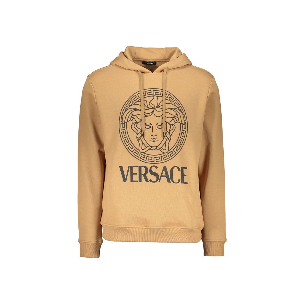 Versace Brauner Baumwoll-Sweatshirt-1