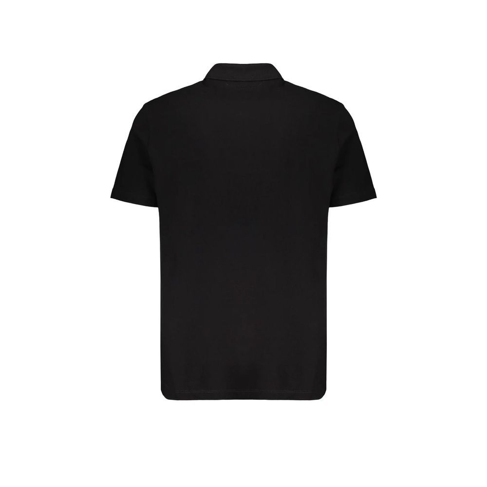 Versace Schwarzes Baumwoll-Poloshirt-2