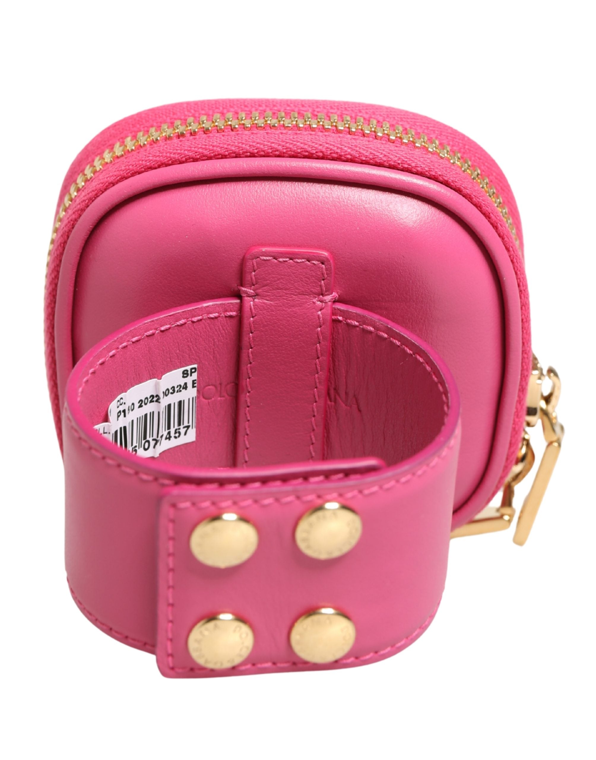 Dolce & Gabbana Pinkes Kalbsleder DG Logo MULTIFUNCTIONAL KIT Tasche-6