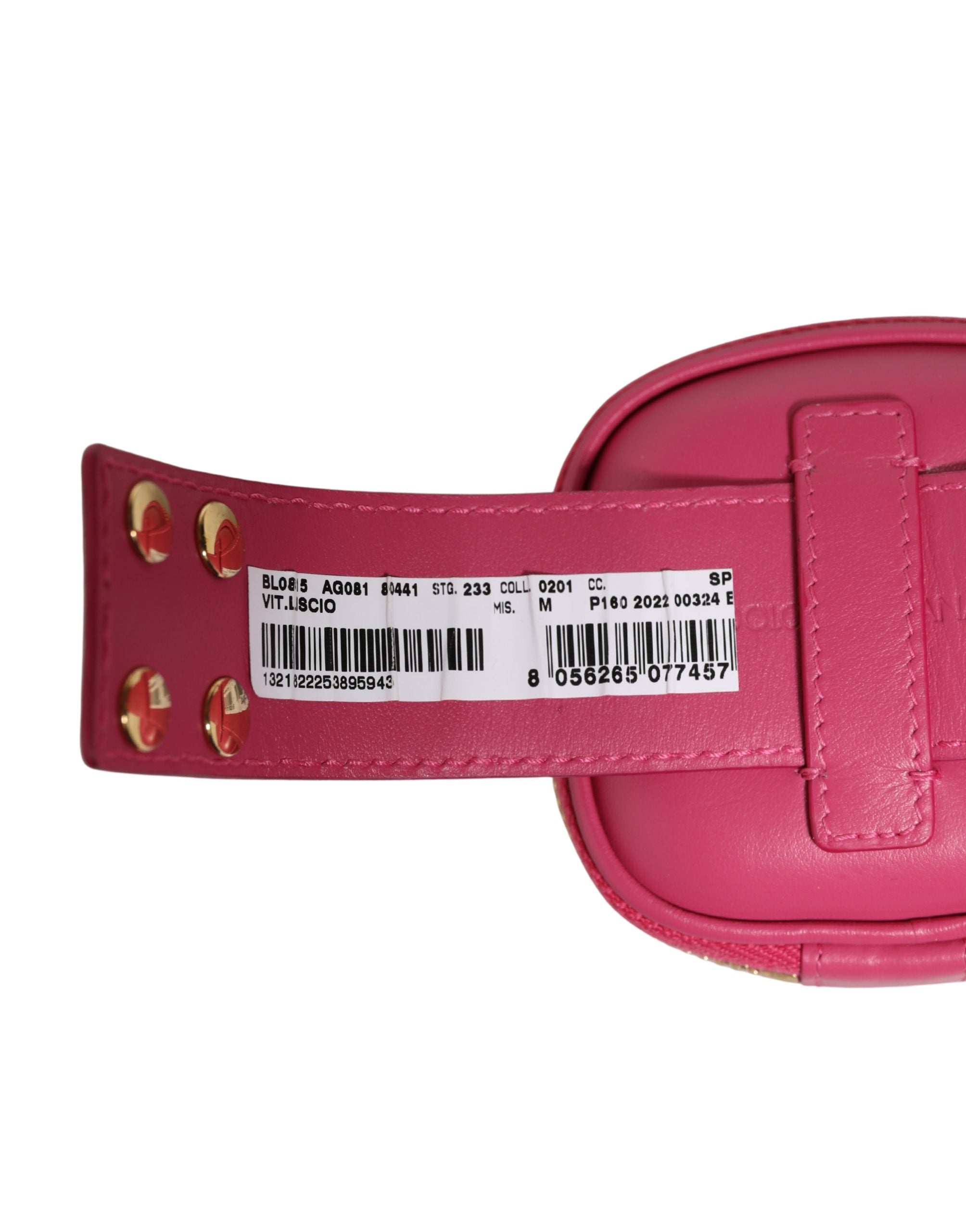 Dolce & Gabbana Pinkes Kalbsleder DG Logo MULTIFUNCTIONAL KIT Tasche-8