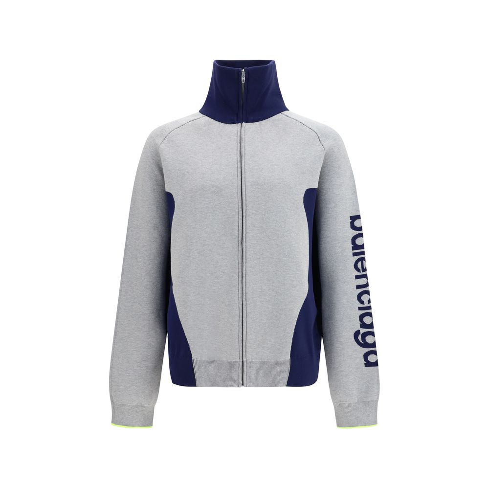 Balenciaga Grauer Baumwollpullover-1