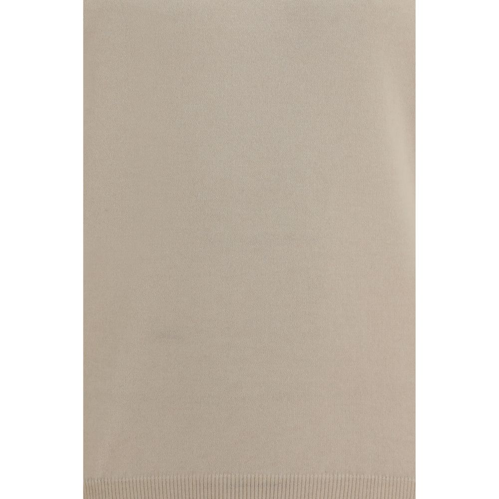 Brunello Cucinelli Beige Kaschmir-Rollkragenpullover-3