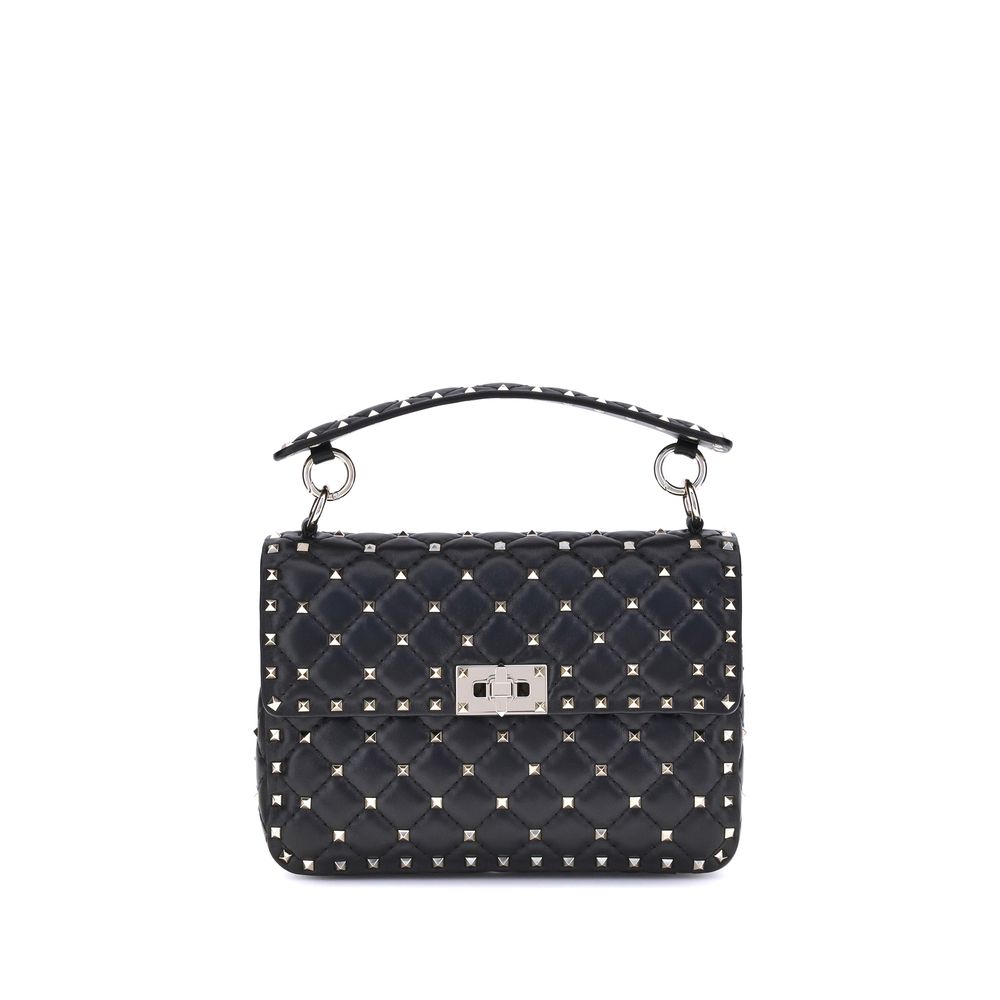 Valentino Garavani Schwarze Lammleder Handtasche Ovis Aries Aries-1