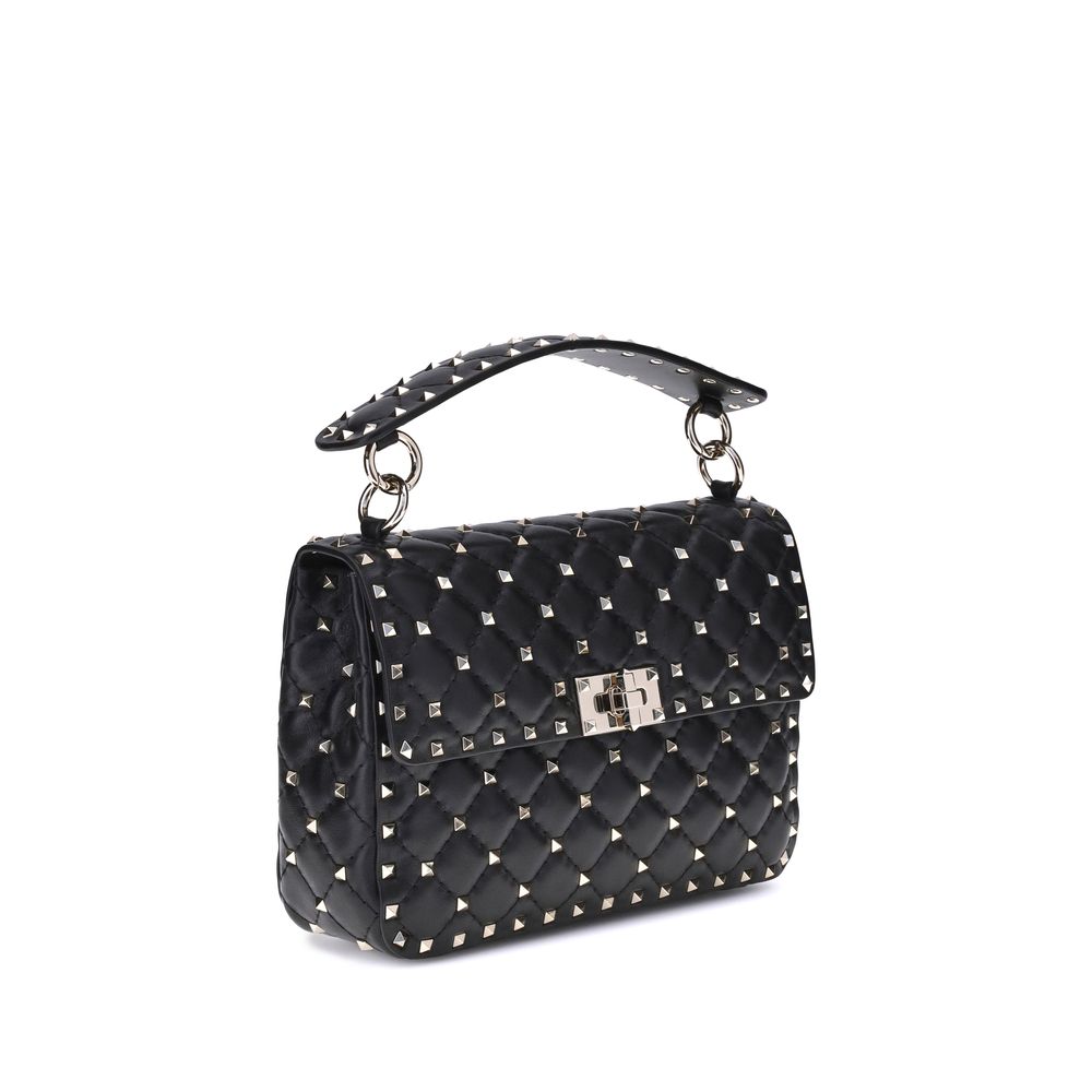 Valentino Garavani Schwarze Lammleder Handtasche Ovis Aries Aries-2