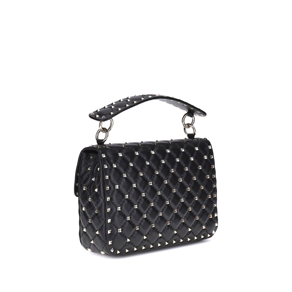 Valentino Garavani Schwarze Lammleder Handtasche Ovis Aries Aries-3
