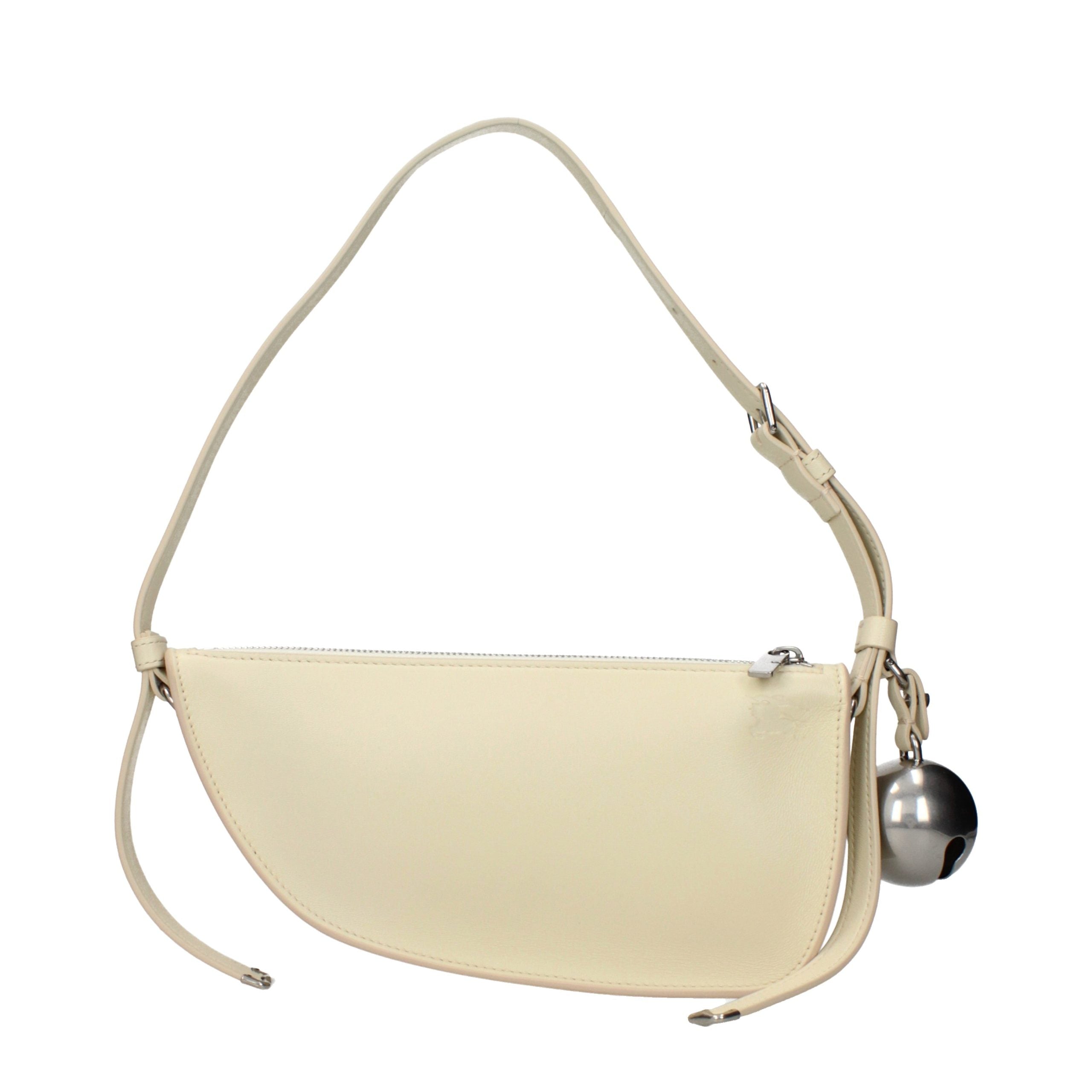 Burberry Gelbe Leder Umhängetasche-3
