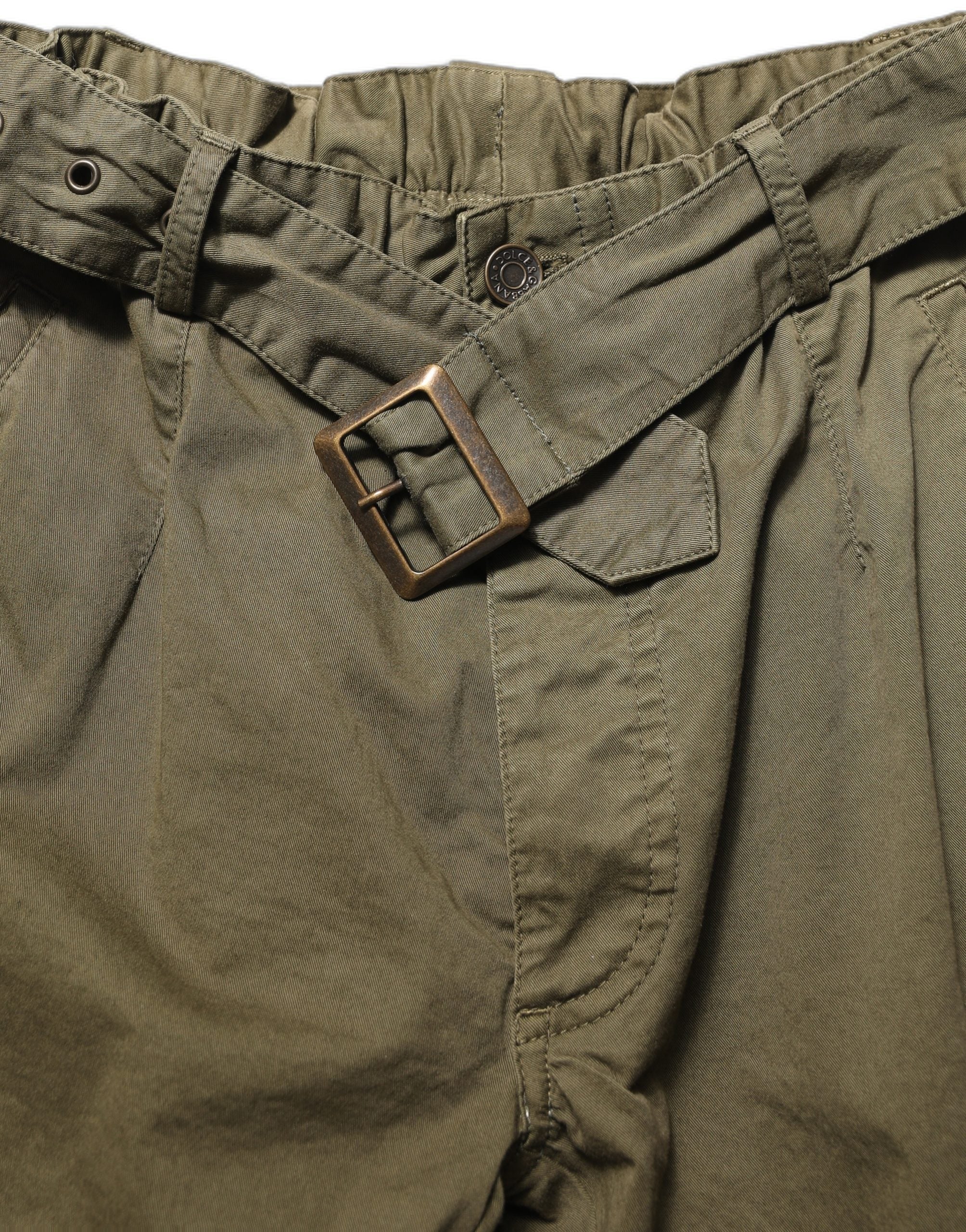 Dolce & Gabbana Olive Green High Waist Cargo Trouser Pants-2
