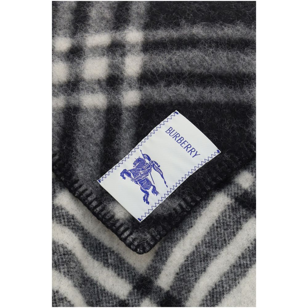 Burberry Grauer Wollschal Oves Aries-3