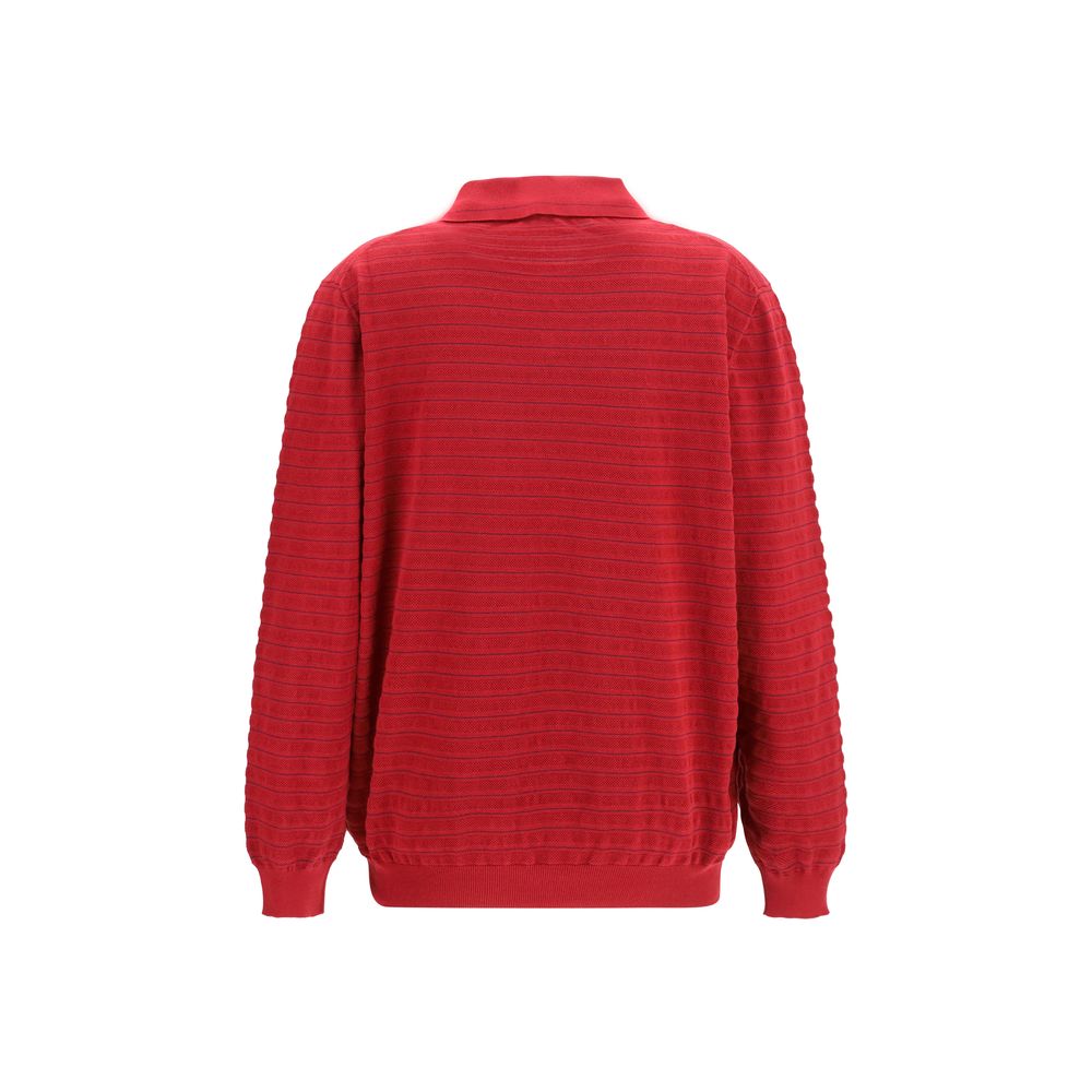 Miu Miu Sweatshirt aus Baumwolle in Bordeaux-2
