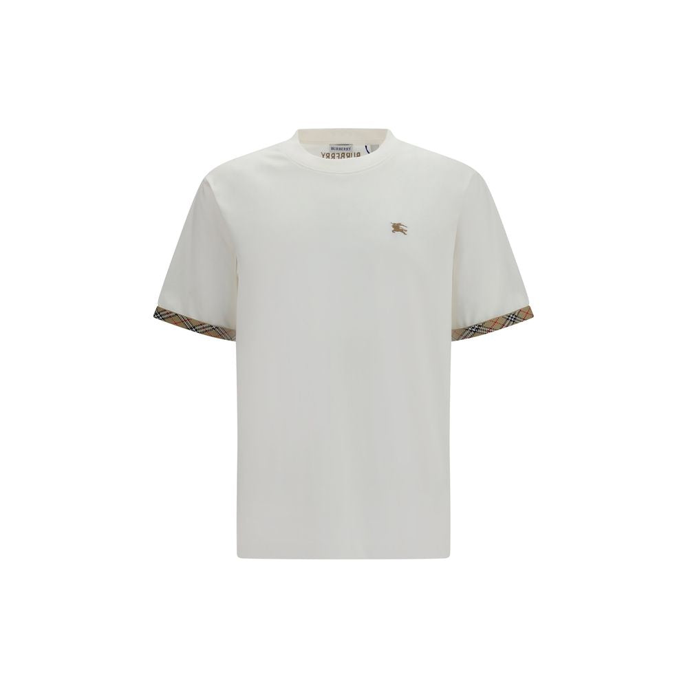 Burberry Weißes Baumwoll-T-Shirt