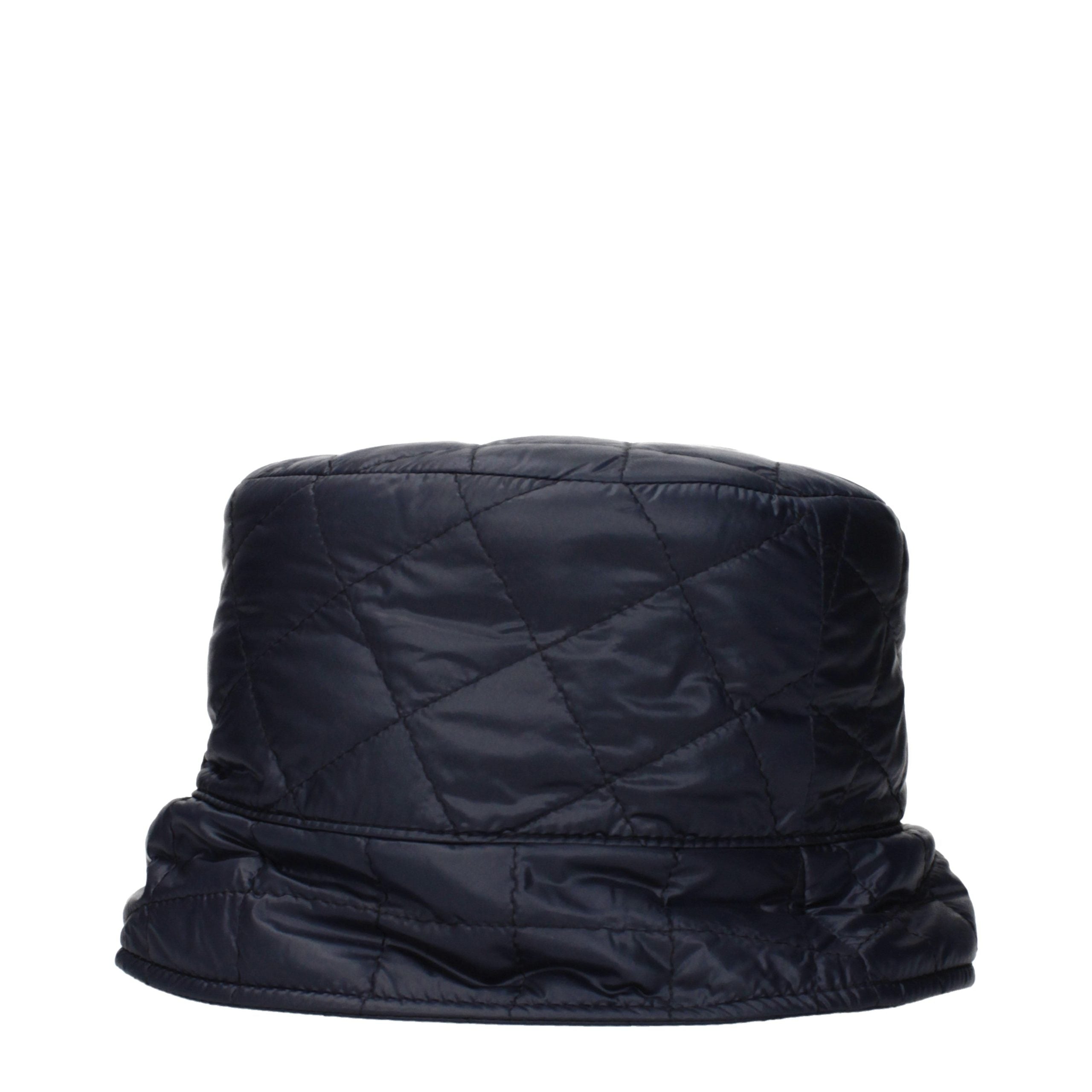 Moncler Blauer Baumwoll-Eimerhut-2