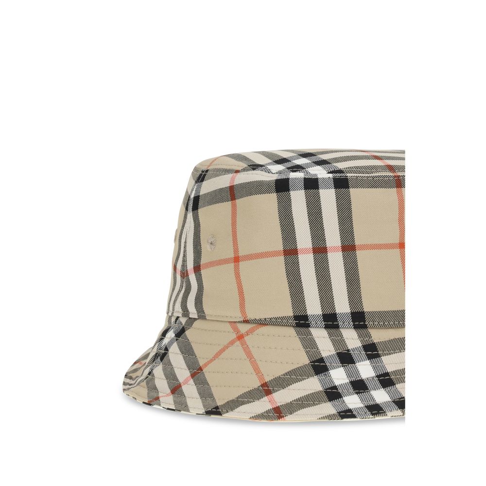 Burberry Beige Baumwoll-Bucket-Hat-3