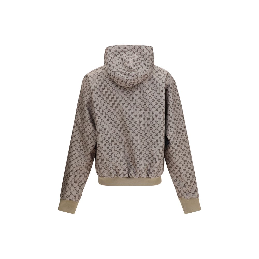 Gucci Schwarzer Bomber aus Polyester-4