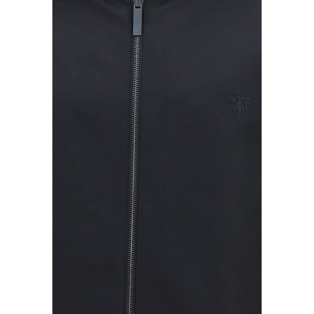 Gucci Schwarzer Bomber aus Polyester-5