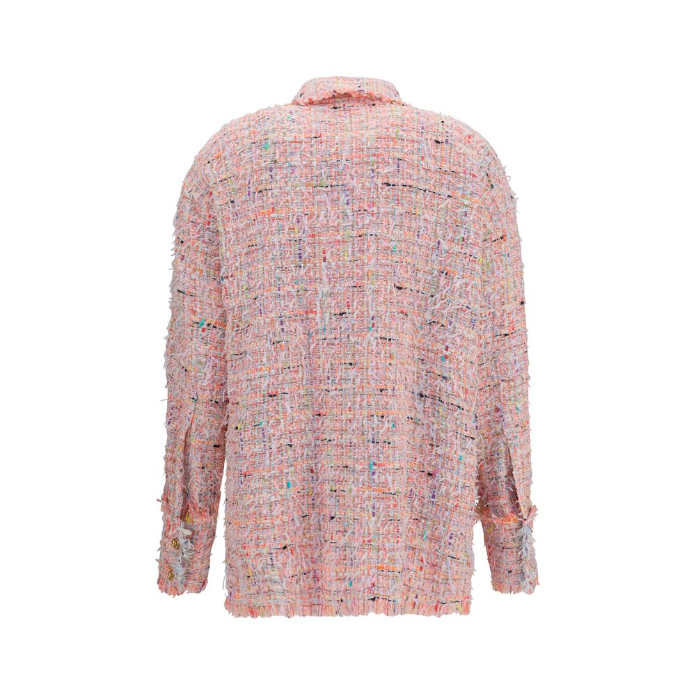 Balmain Mehrfarbiges Hemd aus Polyamid mit Muster-2