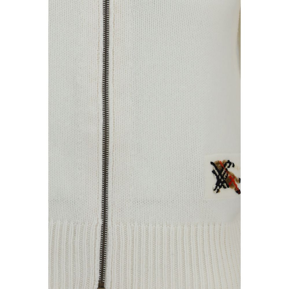 Burberry Beige Woll-Kapuzenpullover Aries-3