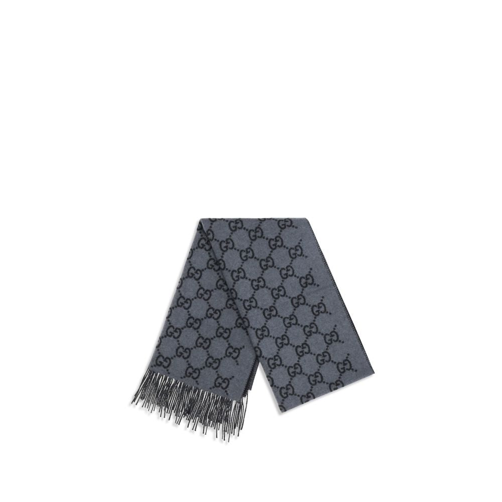 Gucci Blauer Kaschmir-Foulard-2