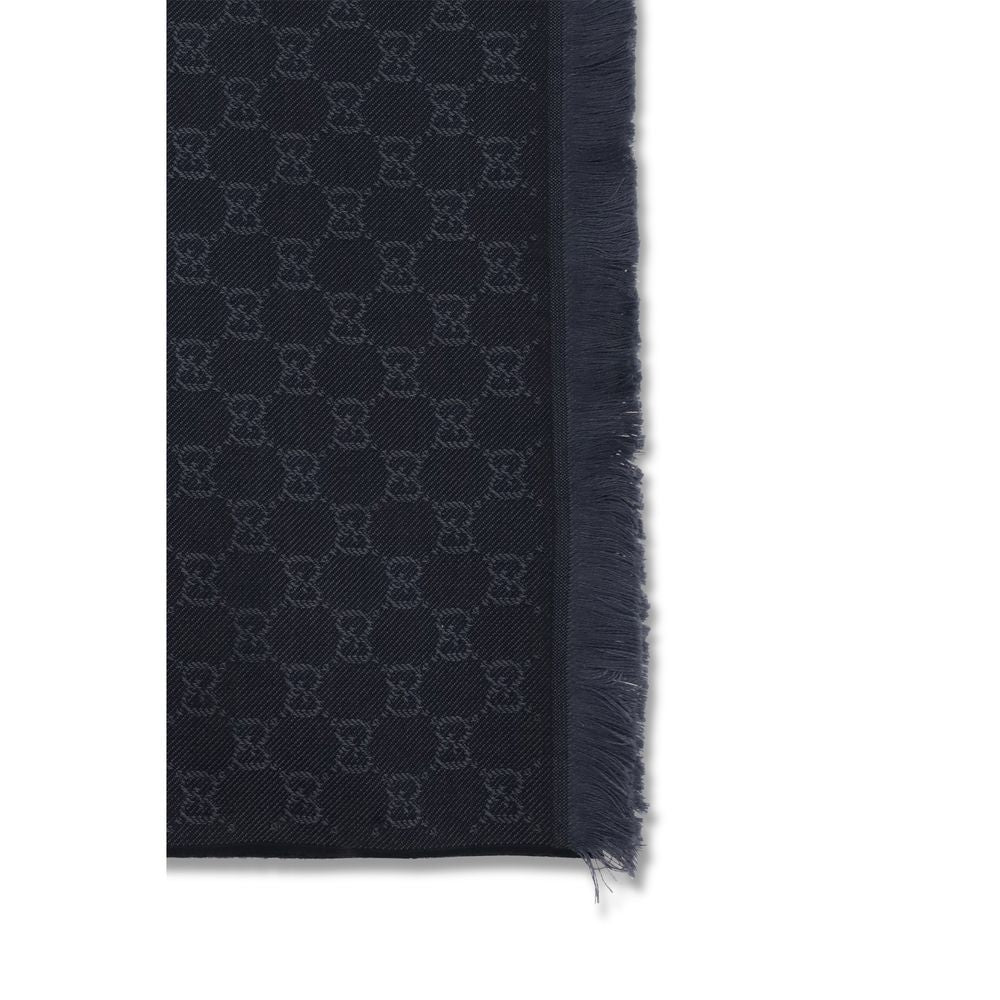 Gucci Black Wool Scarf-3