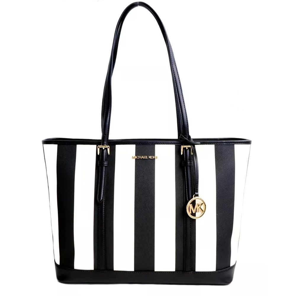 Michael Kors Mehrfarbige Canvas-Tragetasche-1