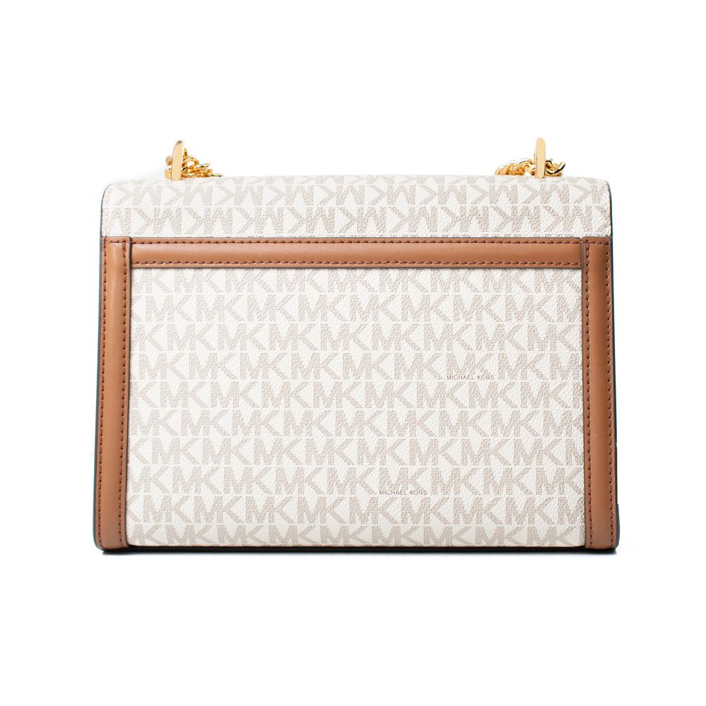 Michael Kors Beige Canvas Shoulder Bag-2