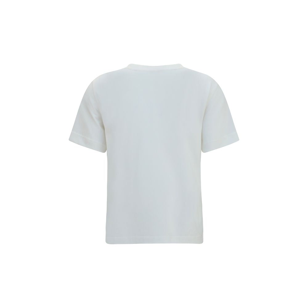 Burberry Weißes Baumwoll-T-Shirt-2