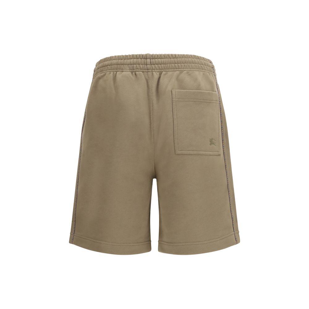 Burberry Braune Baumwoll-Bermudashorts-2