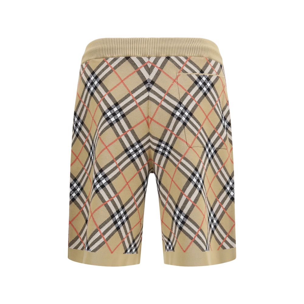 Burberry Beige Cotton Bermuda Shorts-2