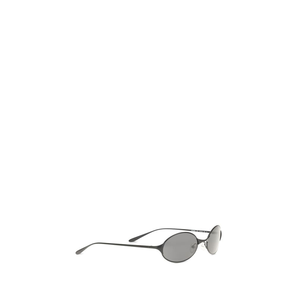 Alexander McQueen Graue Sonnenbrille aus Metall-2