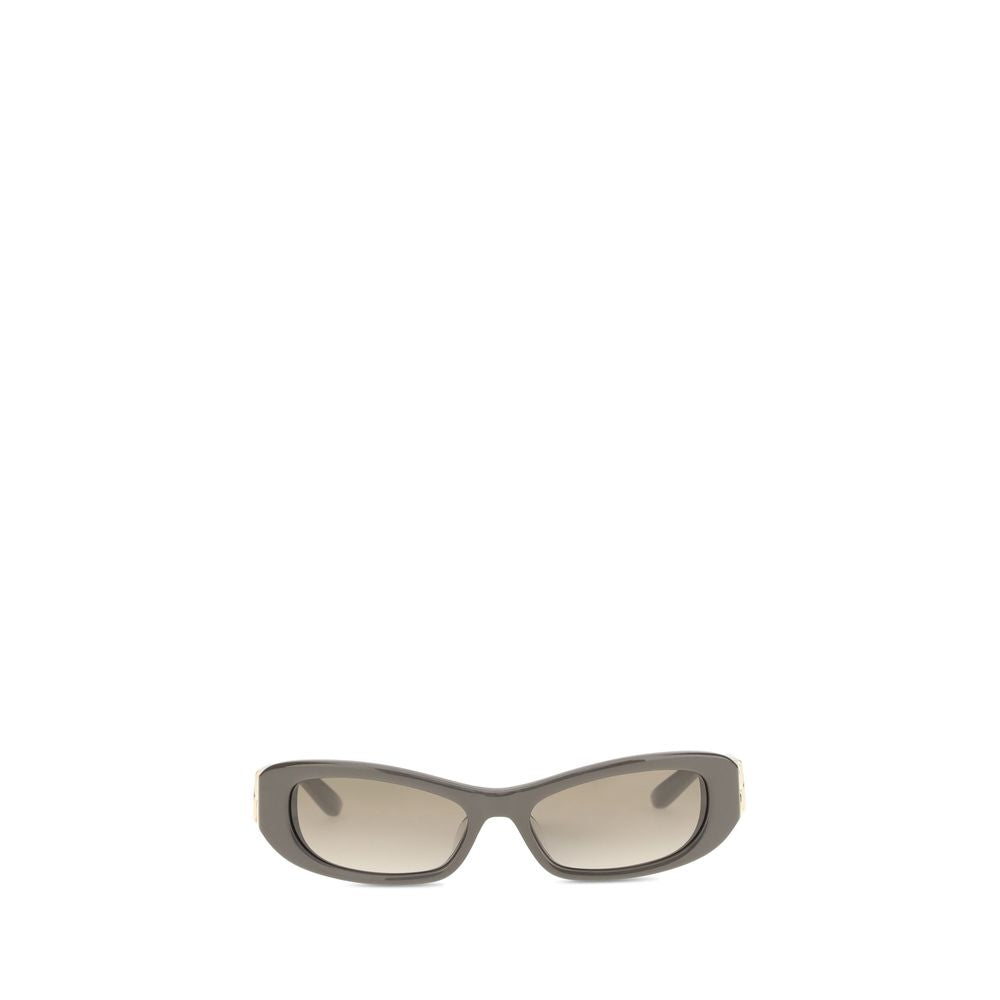 Balenciaga Braune Sonnenbrille aus Acetat-1