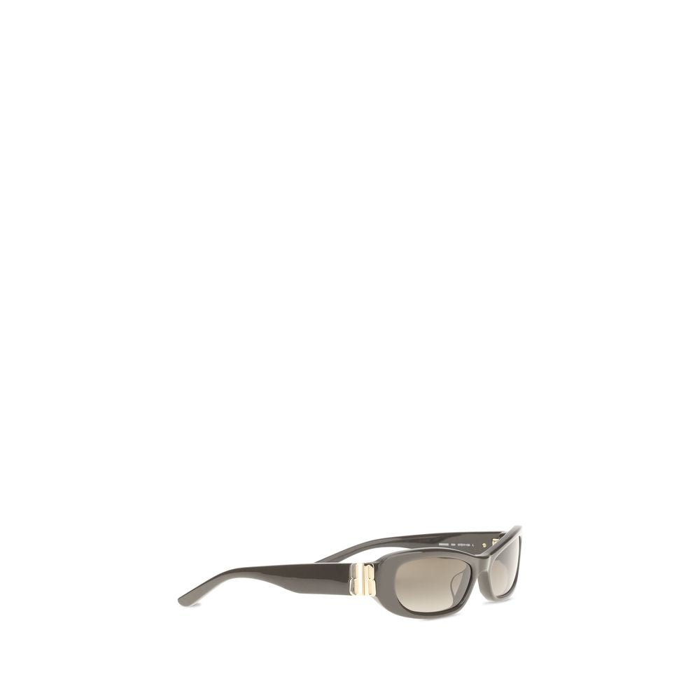 Balenciaga Braune Sonnenbrille aus Acetat-2