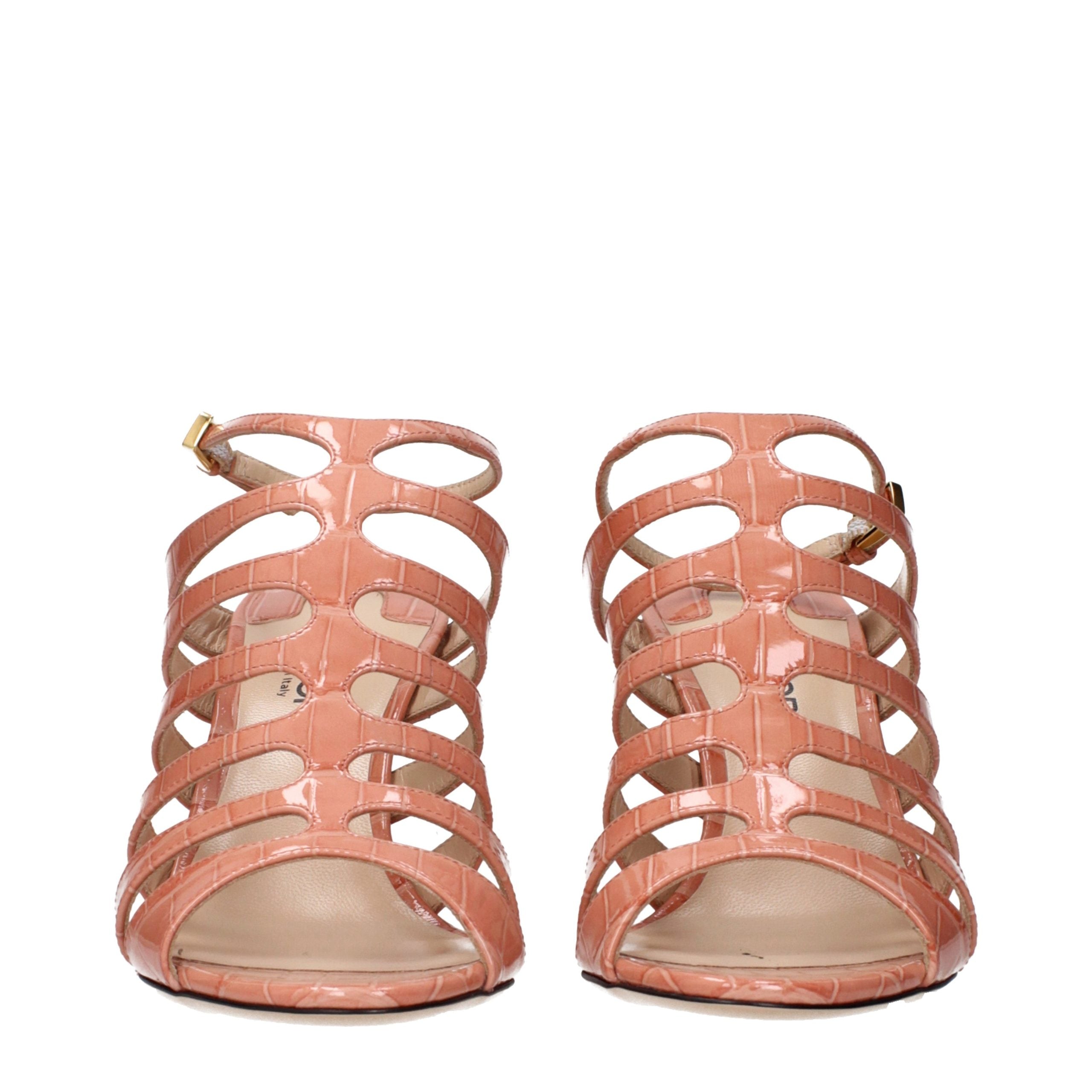 Tom Ford Pinkfarbene Sandalen mit Stilettoabsatz aus Leder-3