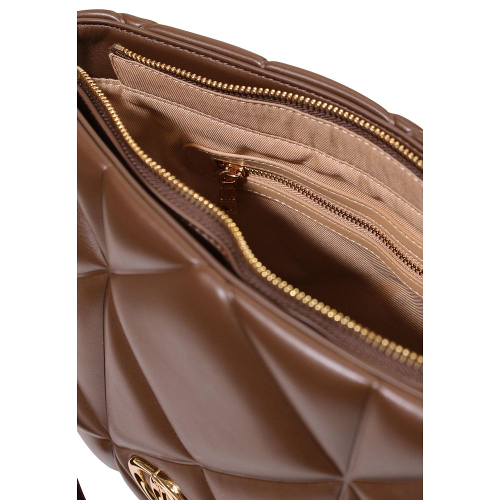 Love Moschino Braune Handtasche aus Polyethylen-4