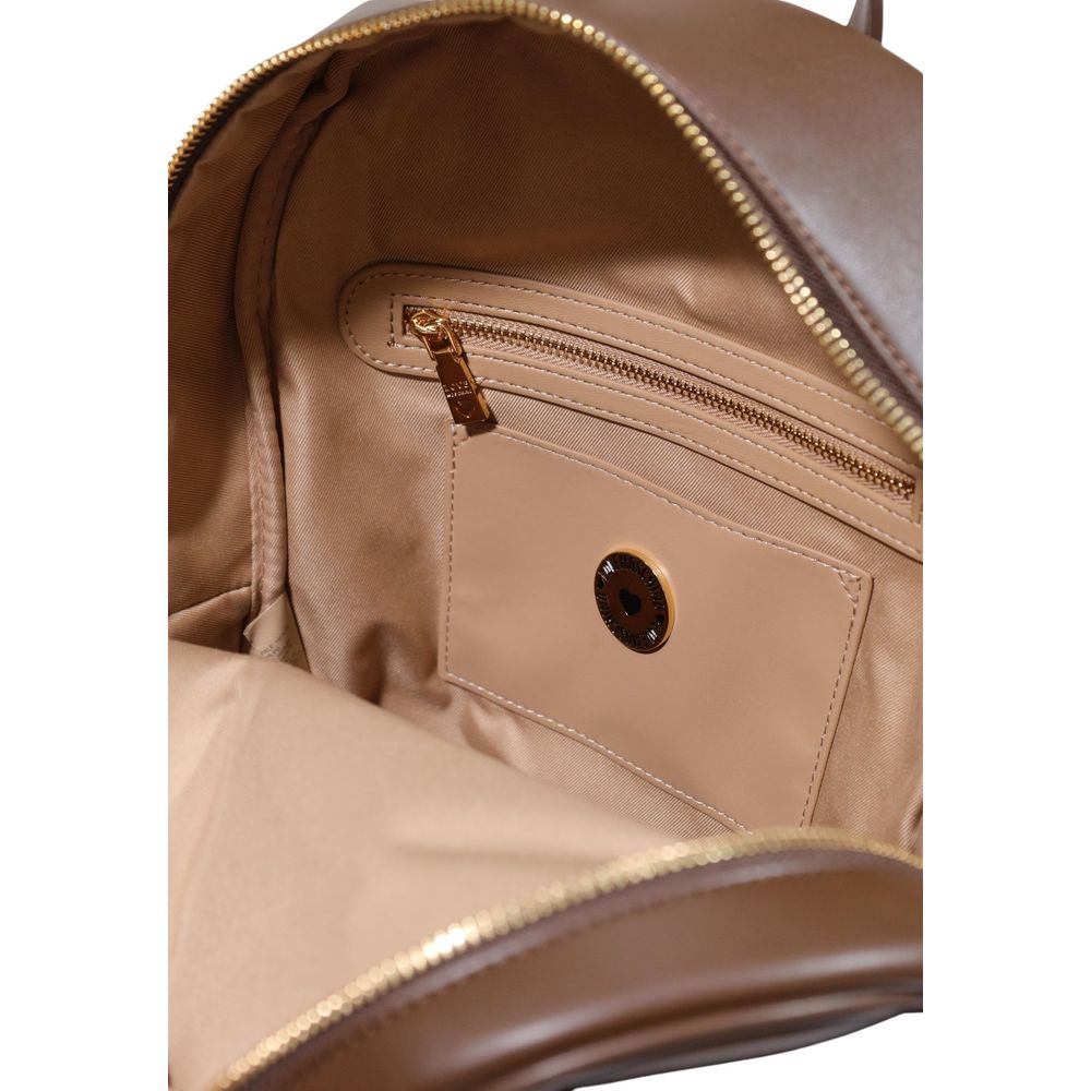 Love Moschino Brauner Rucksack aus Polyethylen-5