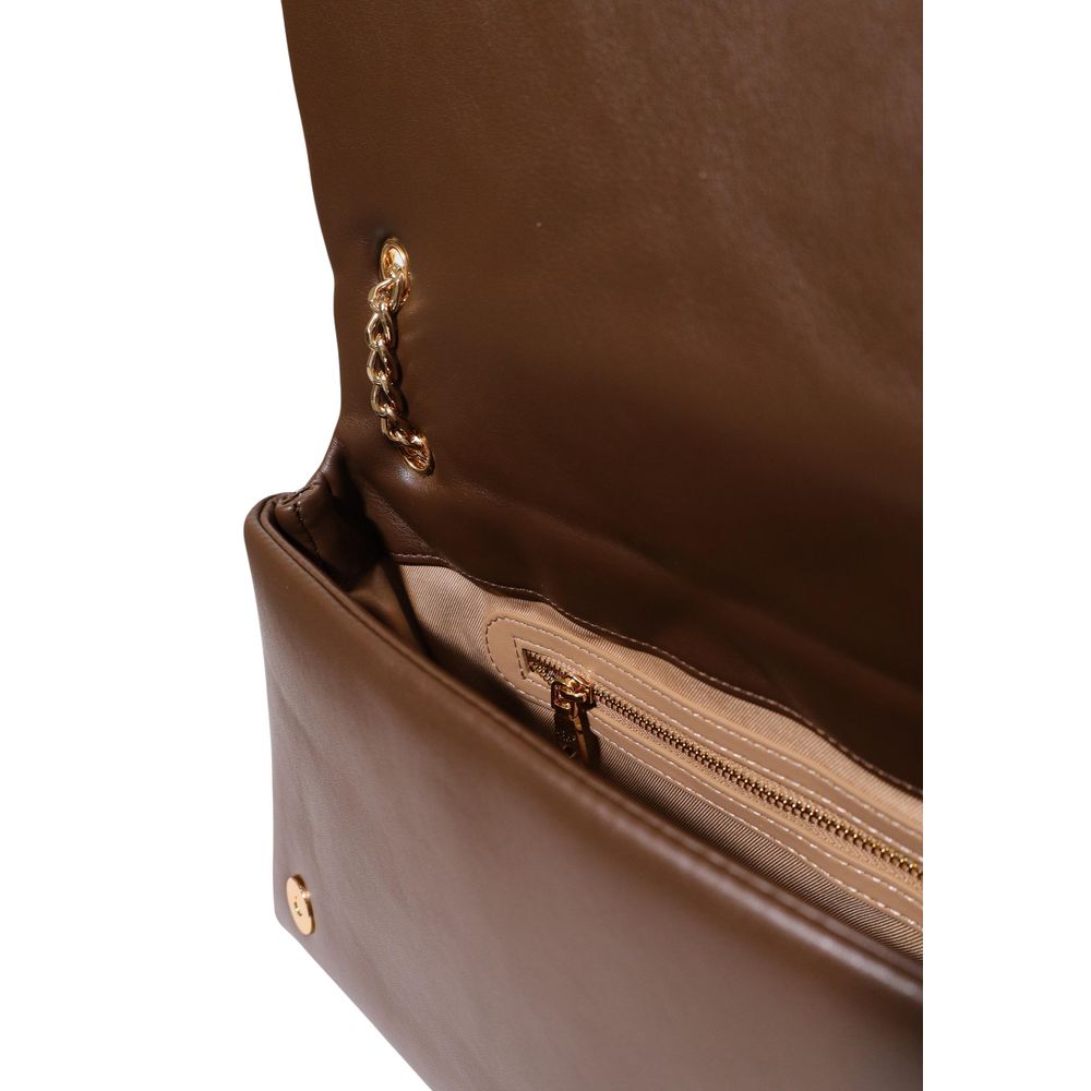 Love Moschino Braune Handtasche aus Polyethylen-5