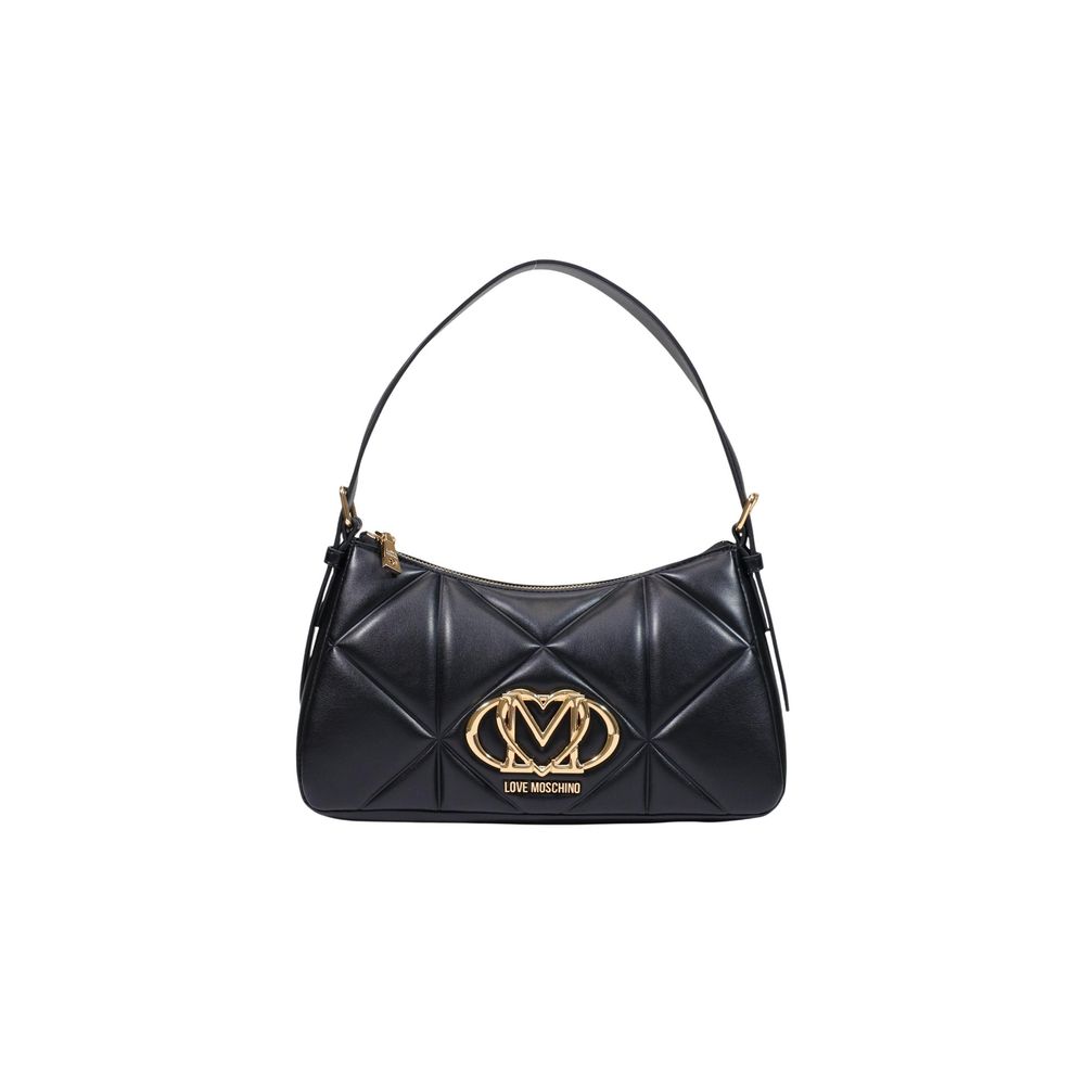 Love Moschino Schwarze Handtasche aus Polyethylen-1