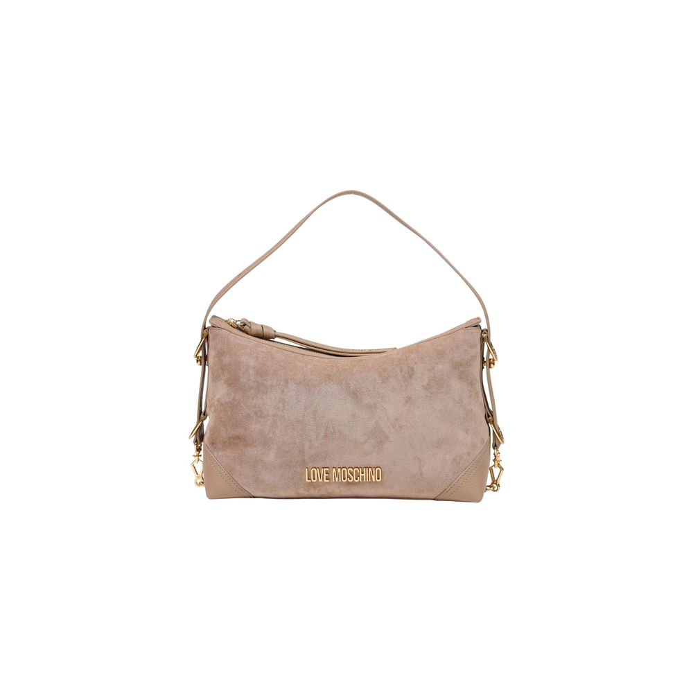 Love Moschino Beige Polyester Handtasche-1