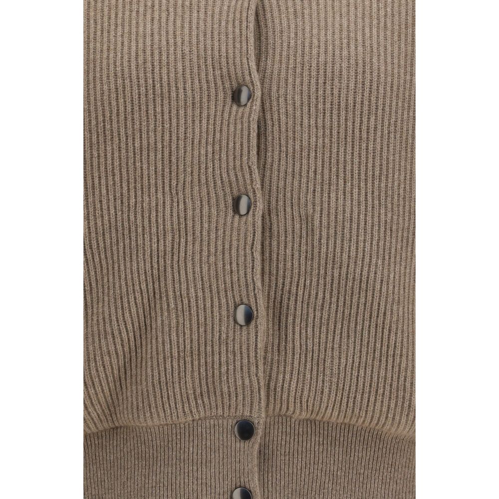 Brunello Cucinelli Beige Kaschmir Bomberjacke-3