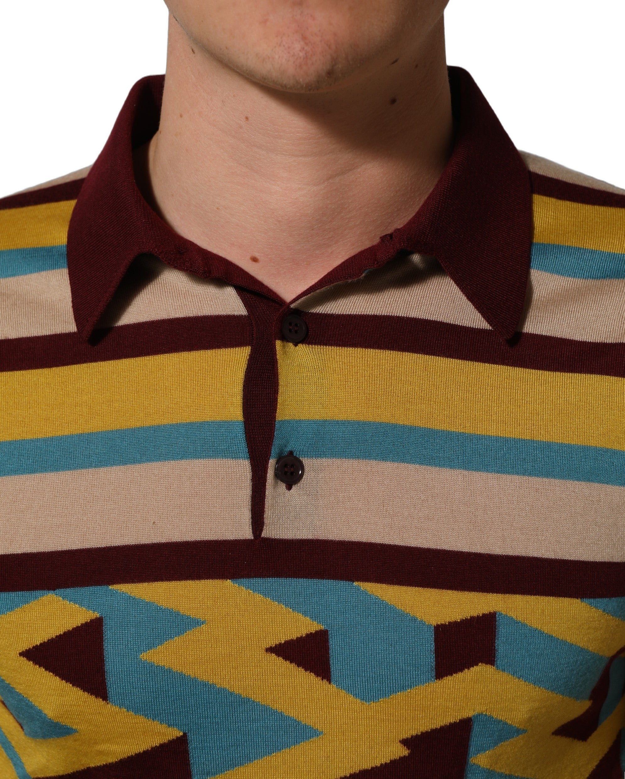 Dolce & Gabbana Mehrfarbiger Pullover aus Kaschmirstrick-2