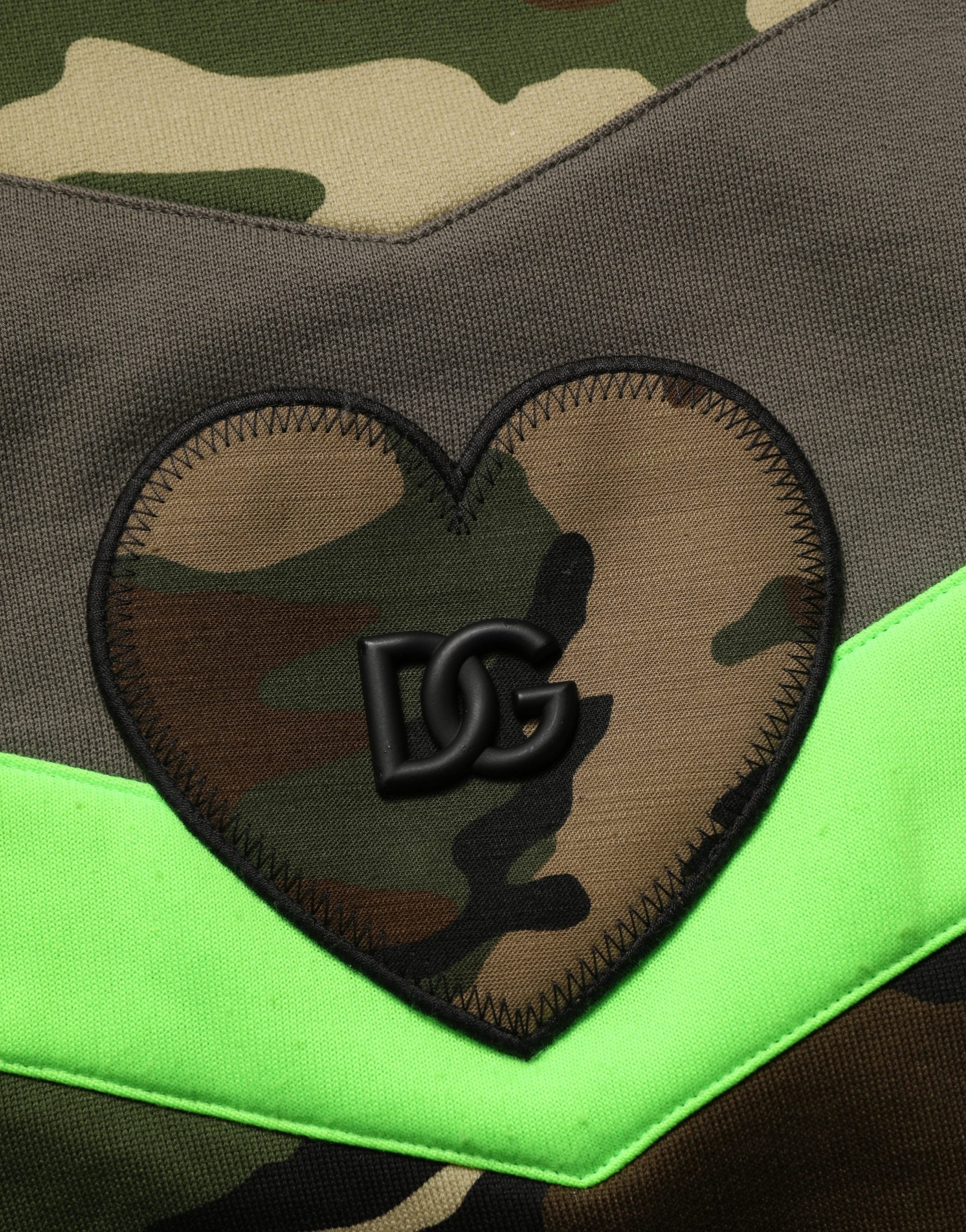 Dolce & Gabbana Mehrfarbiger Camouflage-Pullover für Herren-1