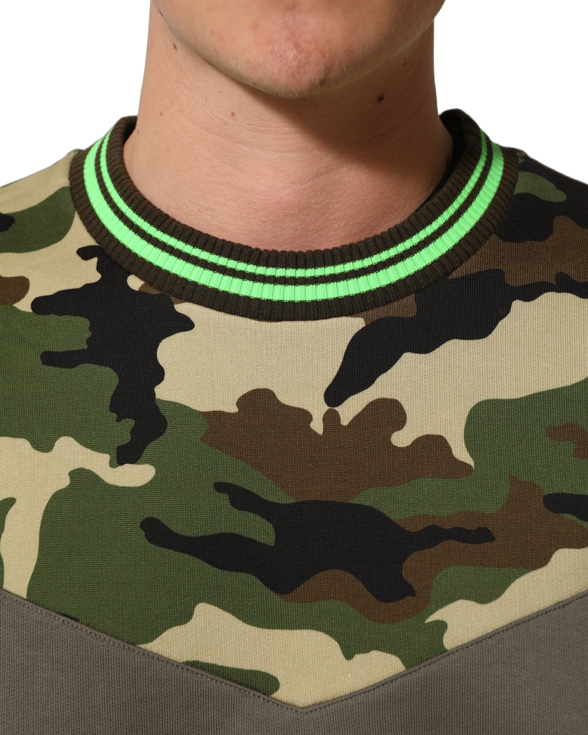 Dolce & Gabbana Mehrfarbiger Camouflage-Pullover für Herren-2