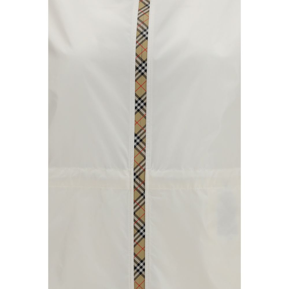 Burberry Weiße Jacke aus Polyamid-3